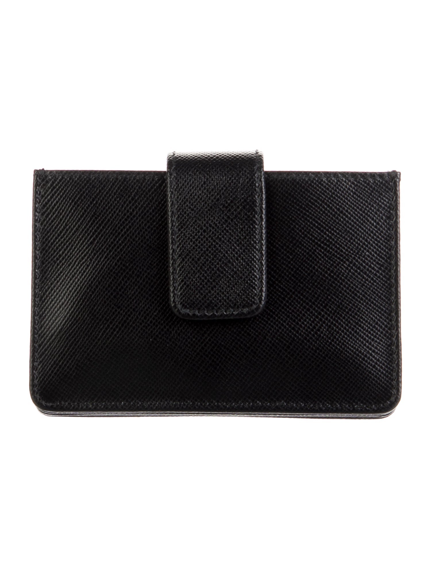 Prada Saffiano Lux Leather Card Holder