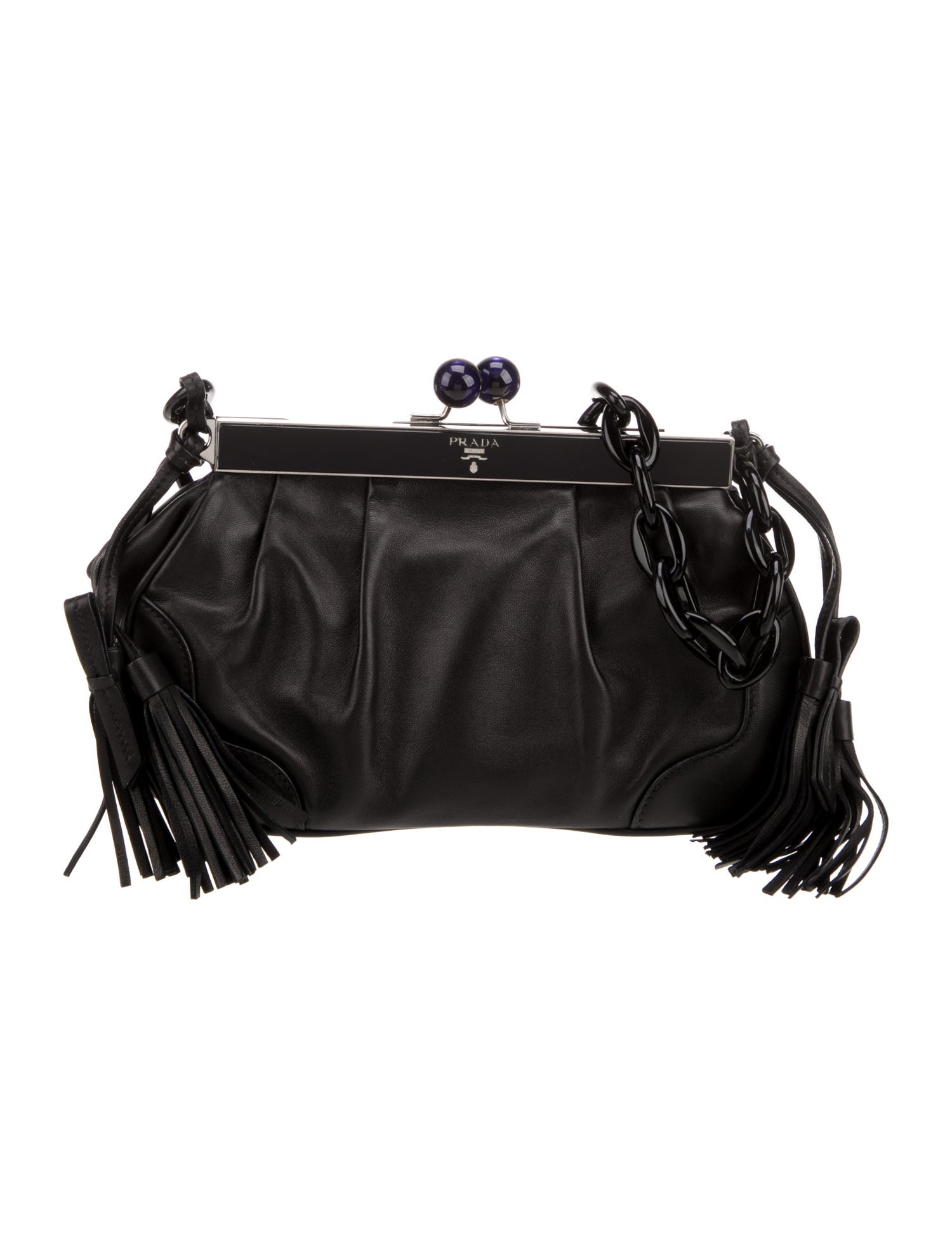 Prada Nappa Leather Shoulder Bag