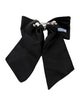 Prada Nylon Bow Hair Clip