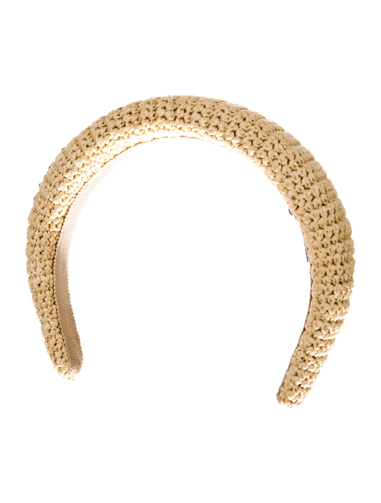 Prada Raffia Headband