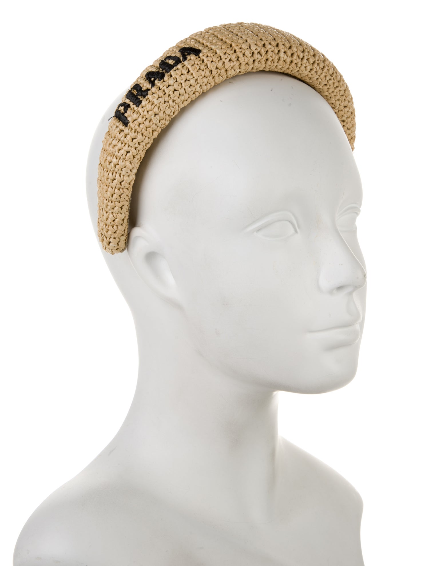 Prada Raffia Headband