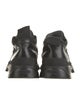 Prada Canvas Leather Trim Embellishment Sneakers