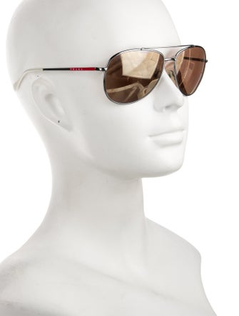 Prada Aviator Tinted Sunglasses