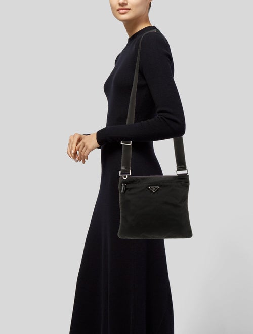 Prada Tessuto Nylon Shoulder Bag