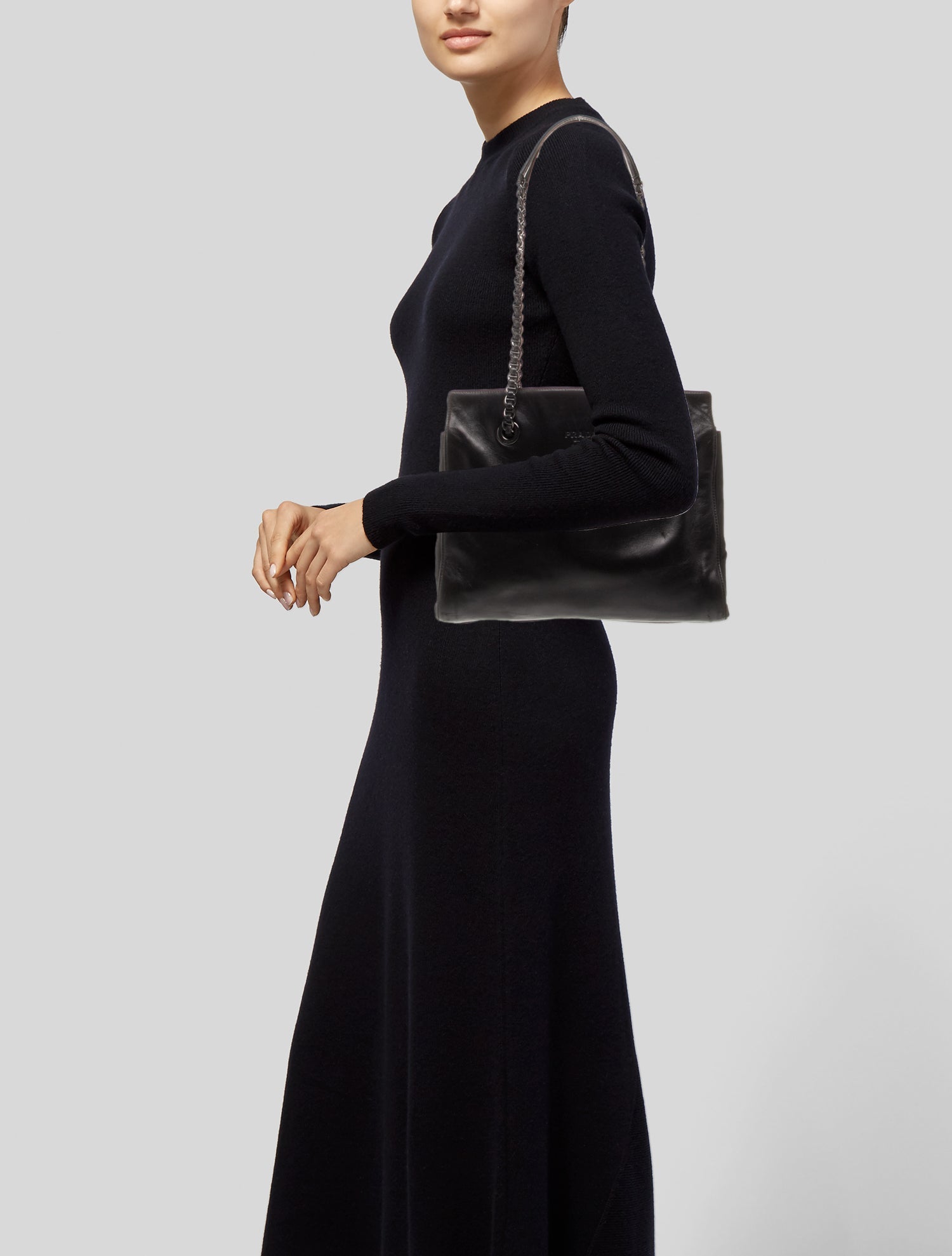 Prada Nappa Leather Catena Vintage