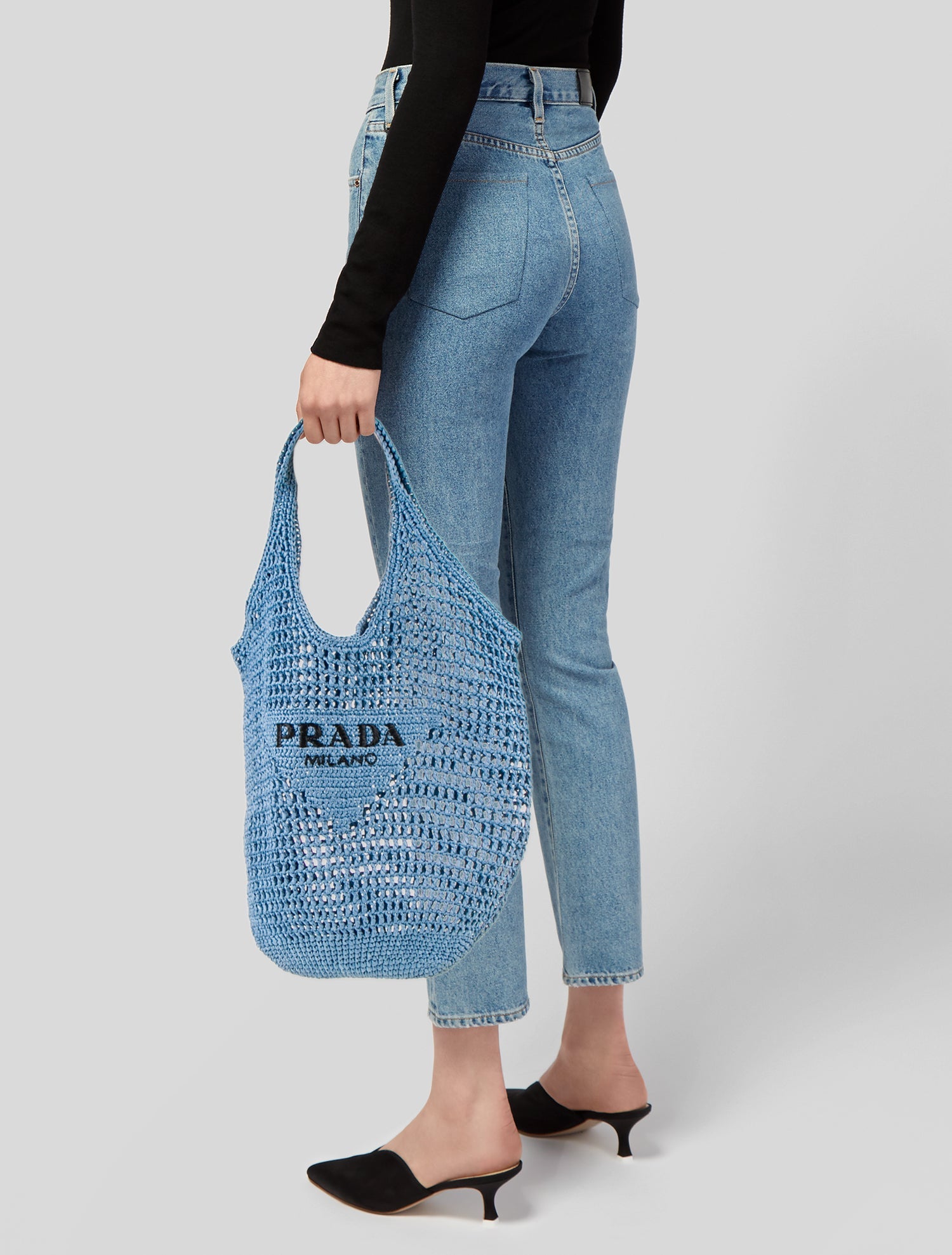 Prada Signature Hobo