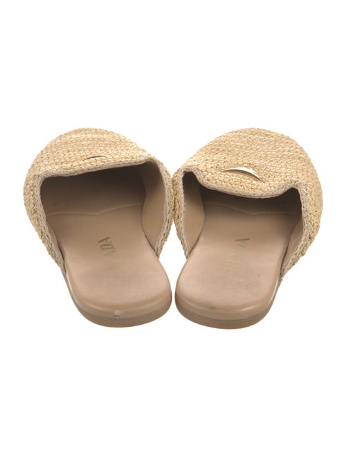 Prada Raffia Mules