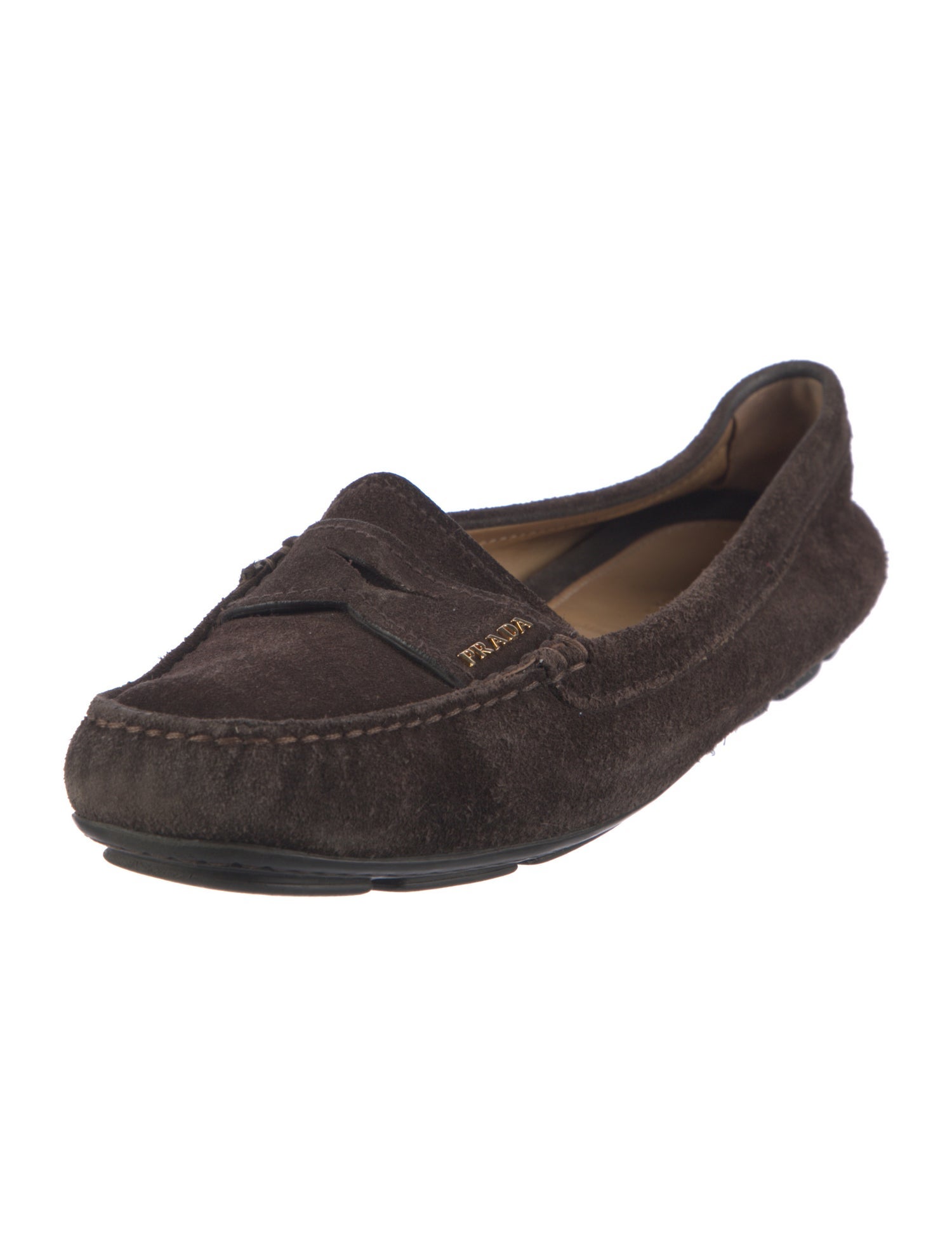 Prada Suede Loafers