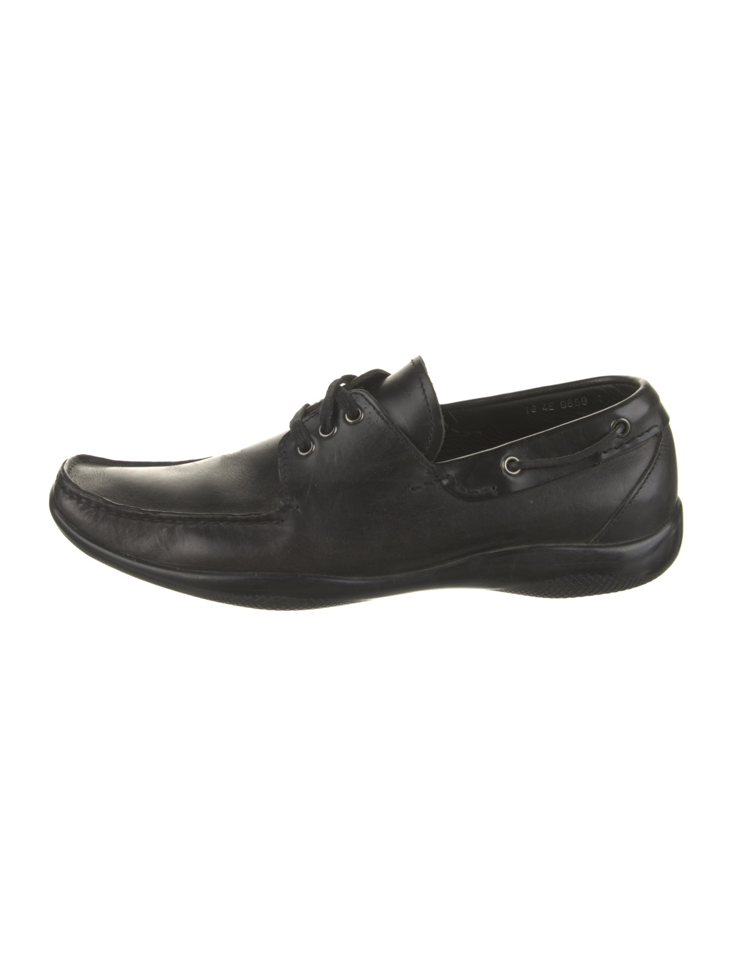 Prada Leather Derby Shoes