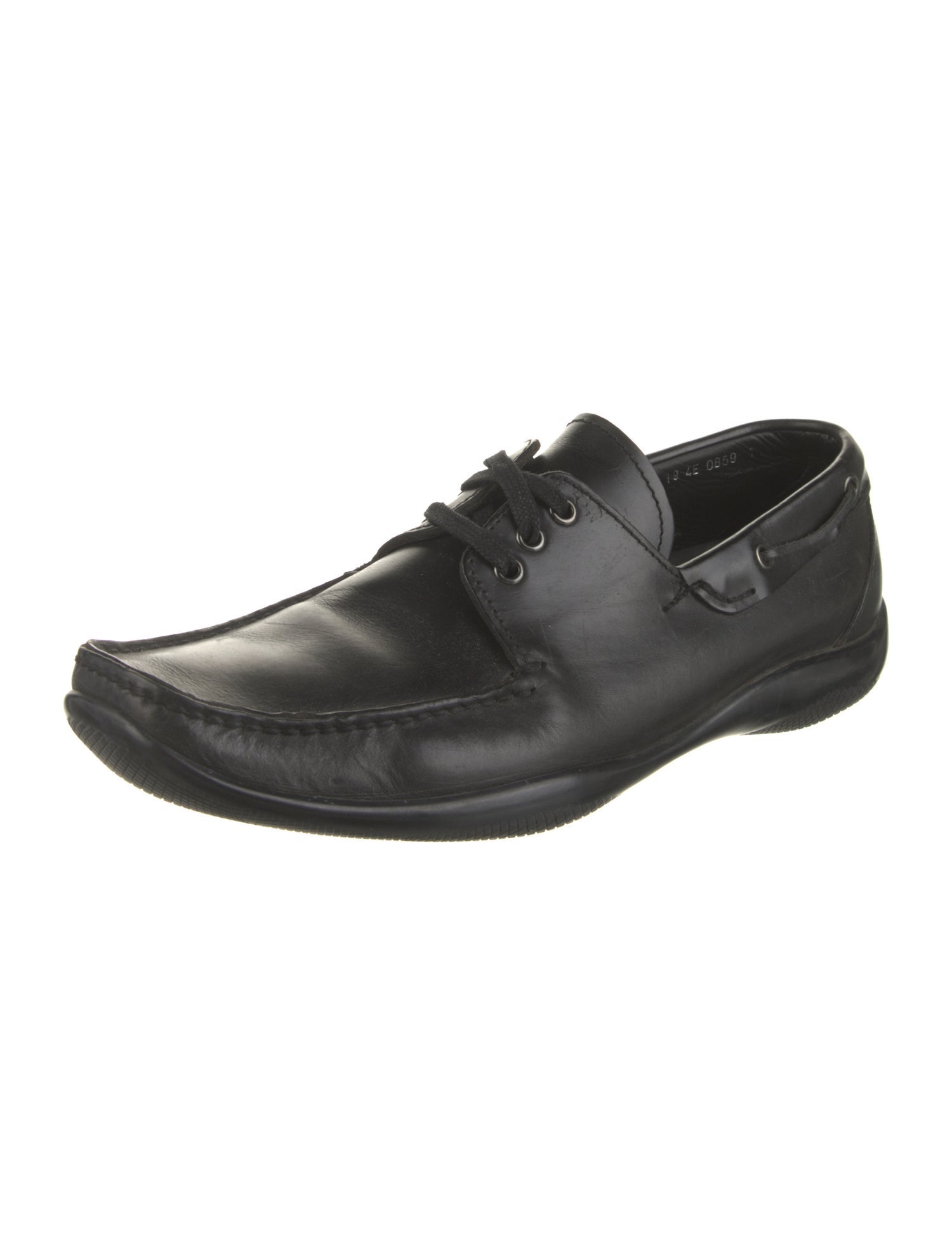 Prada Leather Derby Shoes