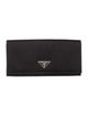 Prada Tessuto Continental Wallet