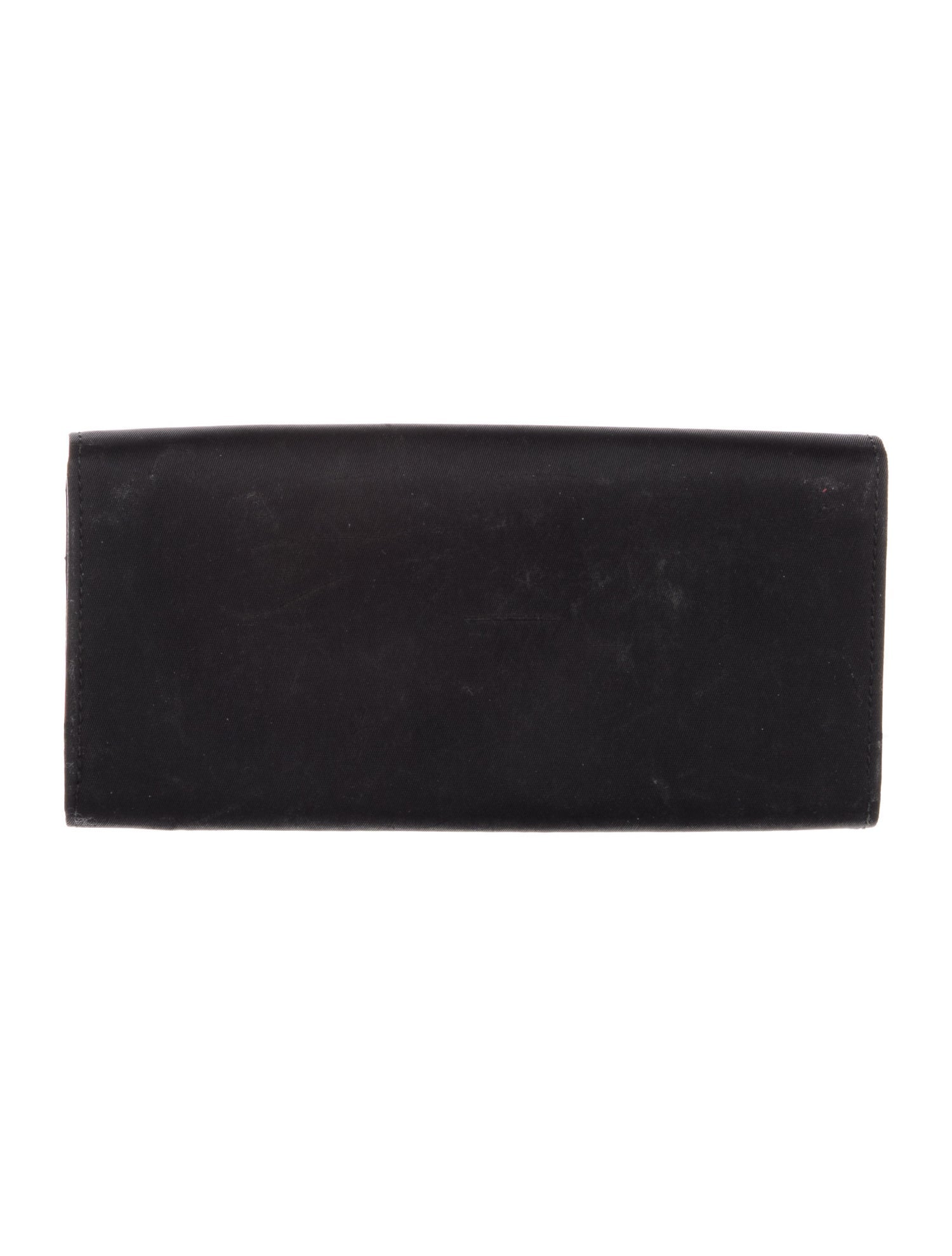 Prada Tessuto Continental Wallet