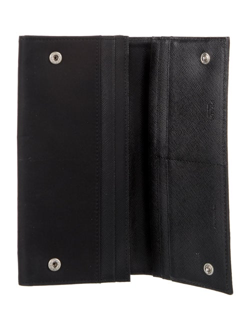 Prada Tessuto Continental Wallet