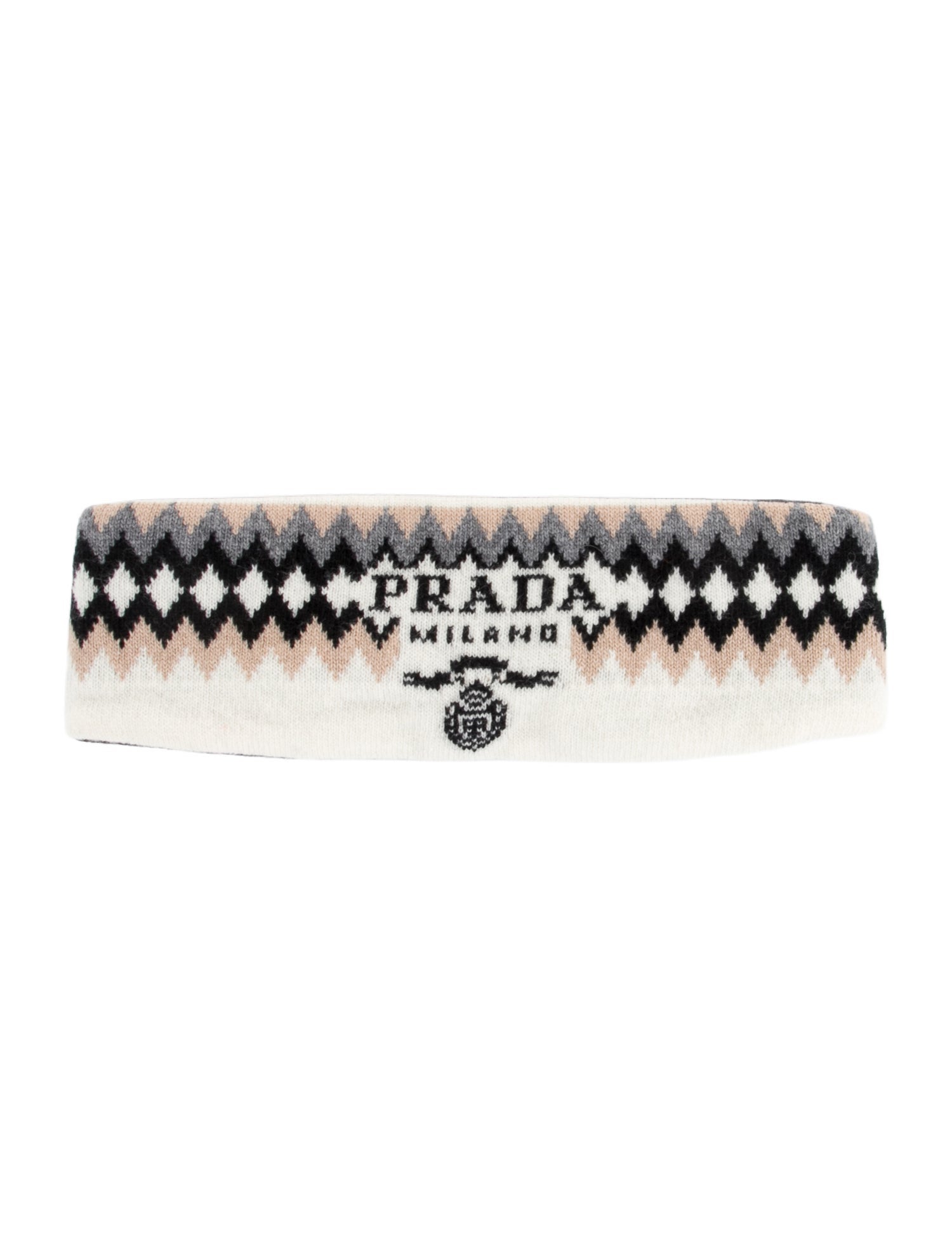 Prada Pattern Print Hair Band