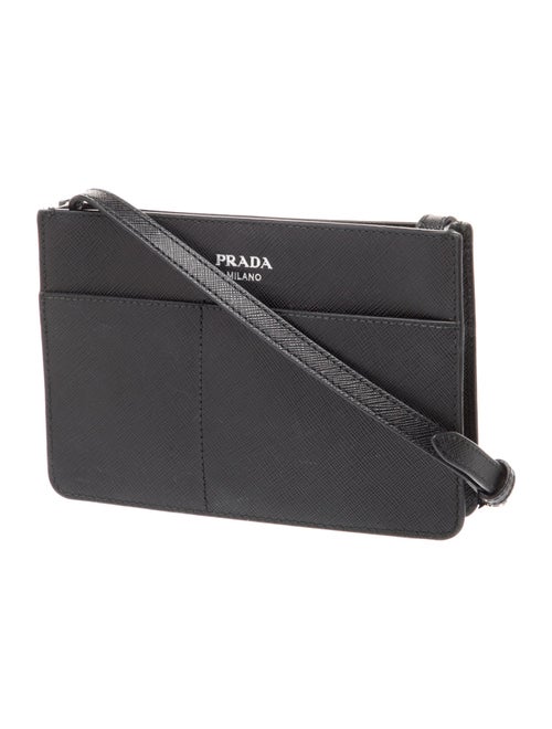 Prada Saffiano Leather Metal