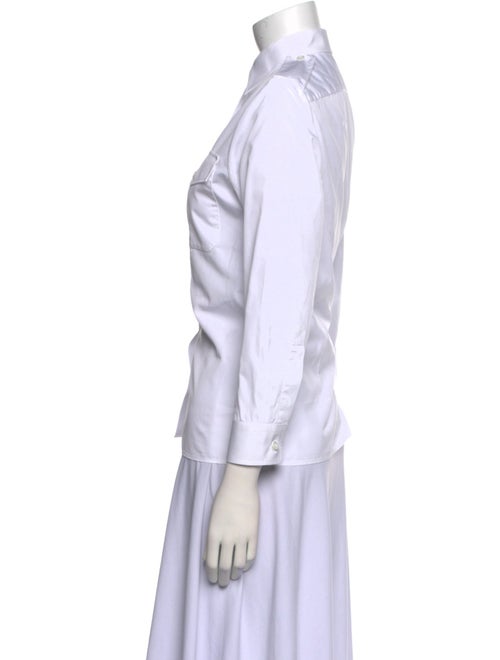 Prada 2024 Long Sleeve Button-Up Top
