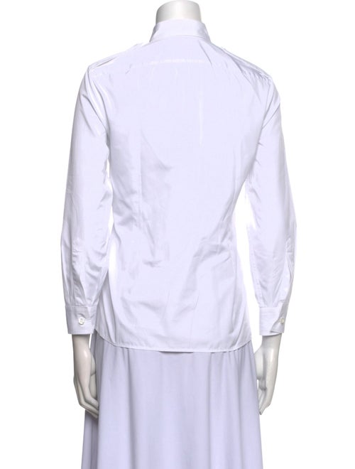 Prada 2024 Long Sleeve Button-Up Top