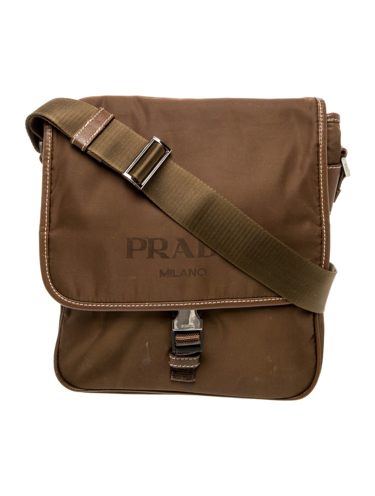 Prada Tessuto Nylon Messenger Bag