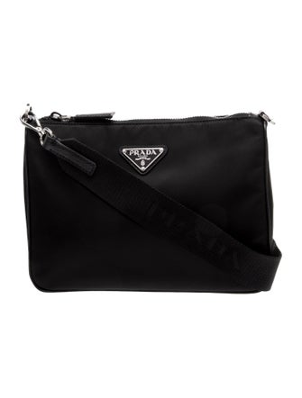 Prada Saffiano Leather Messenger Bag