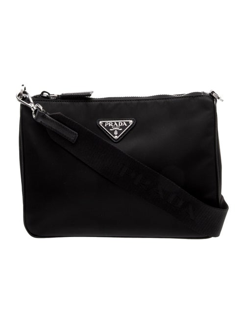 Prada Saffiano Leather Messenger Bag