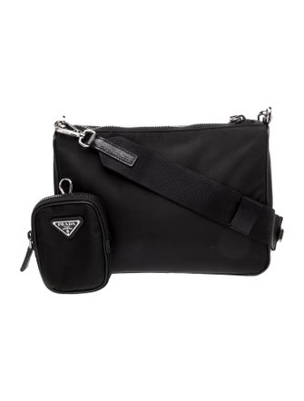 Prada Saffiano Leather Messenger Bag