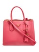 Prada Saffiano Leather Double Bag Medium