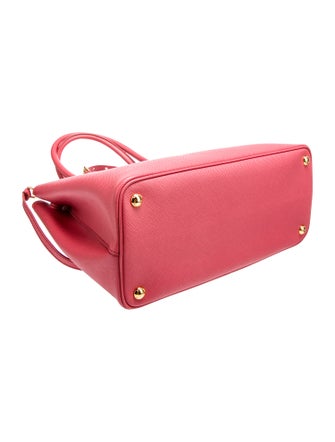 Prada Saffiano Leather Double Bag Medium