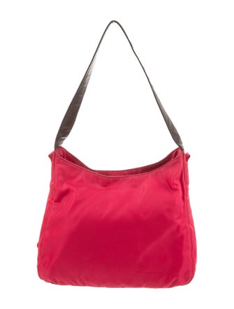 Prada Vela Nylon Shoulder Bag