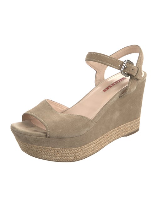 Prada Suede Espadrilles