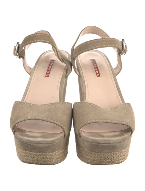 Prada Suede Espadrilles