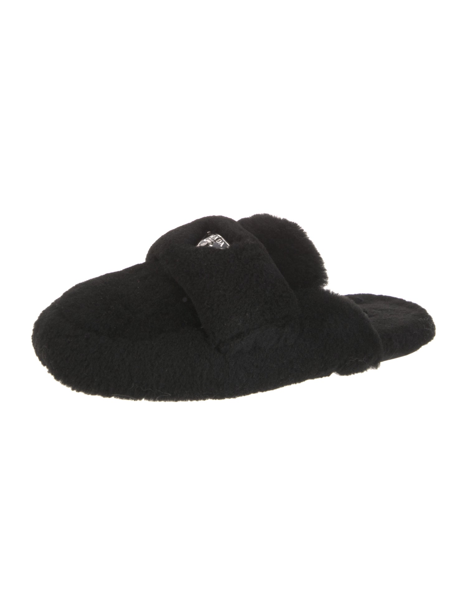 Prada Shearling Mules