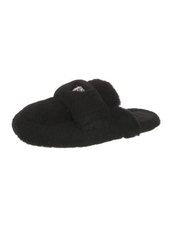 Prada Shearling Mules