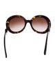 Prada Oversize Gradient Sunglasses