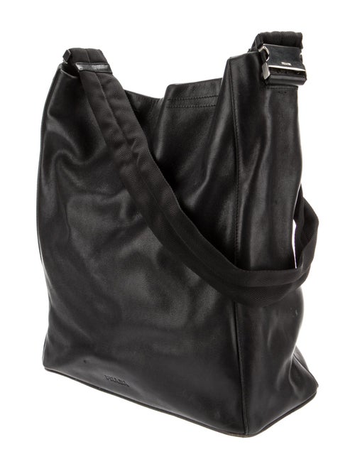 Prada Soft Calf Leather Shoulder Bag