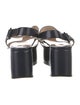 Prada Patent Leather Slingback Sandals