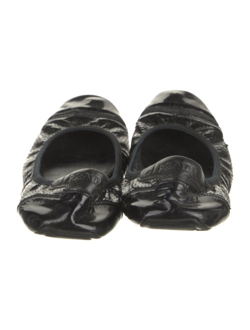 Prada Sport Patent Leather Ballet Flats