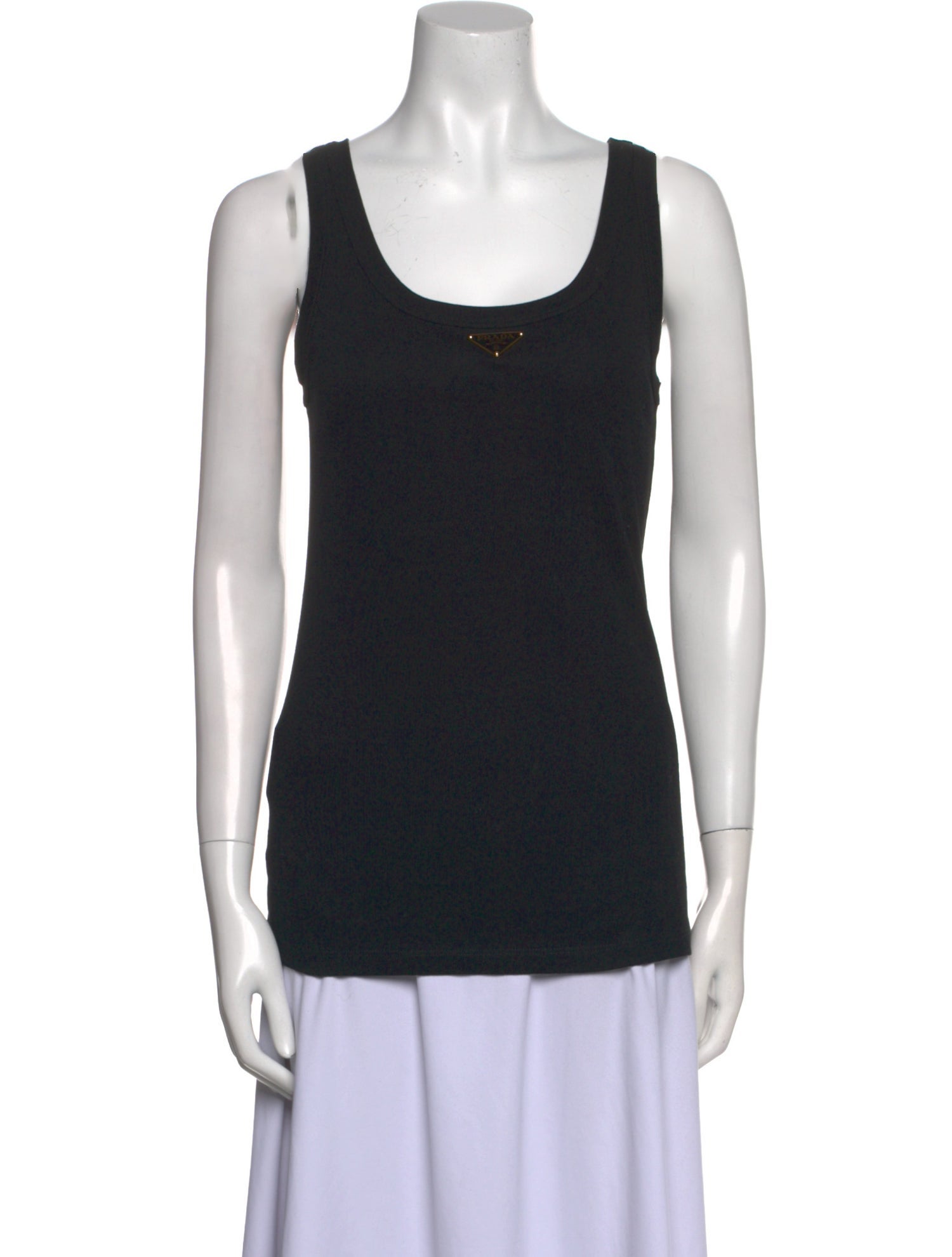 Prada 2023 Scoop Neck Top