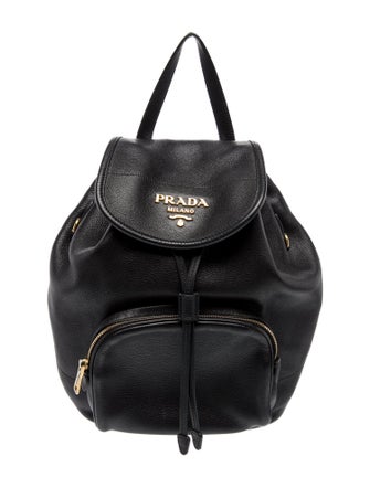 Prada Vitello Daino Leather Backpack