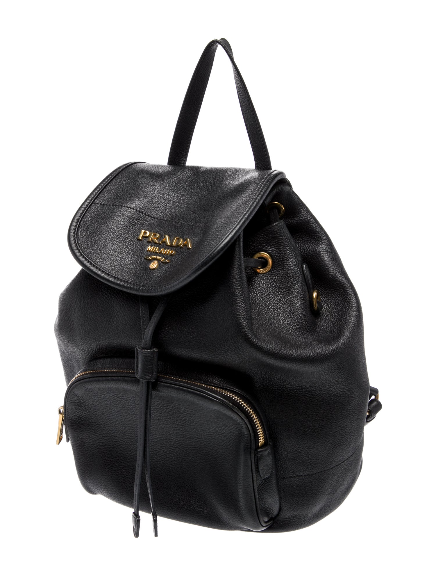 Prada Vitello Daino Leather Backpack