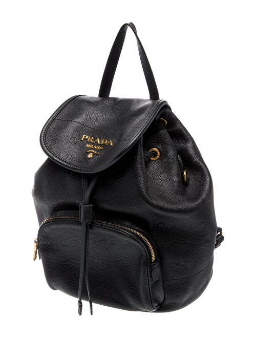 Prada Vitello Daino Leather Backpack