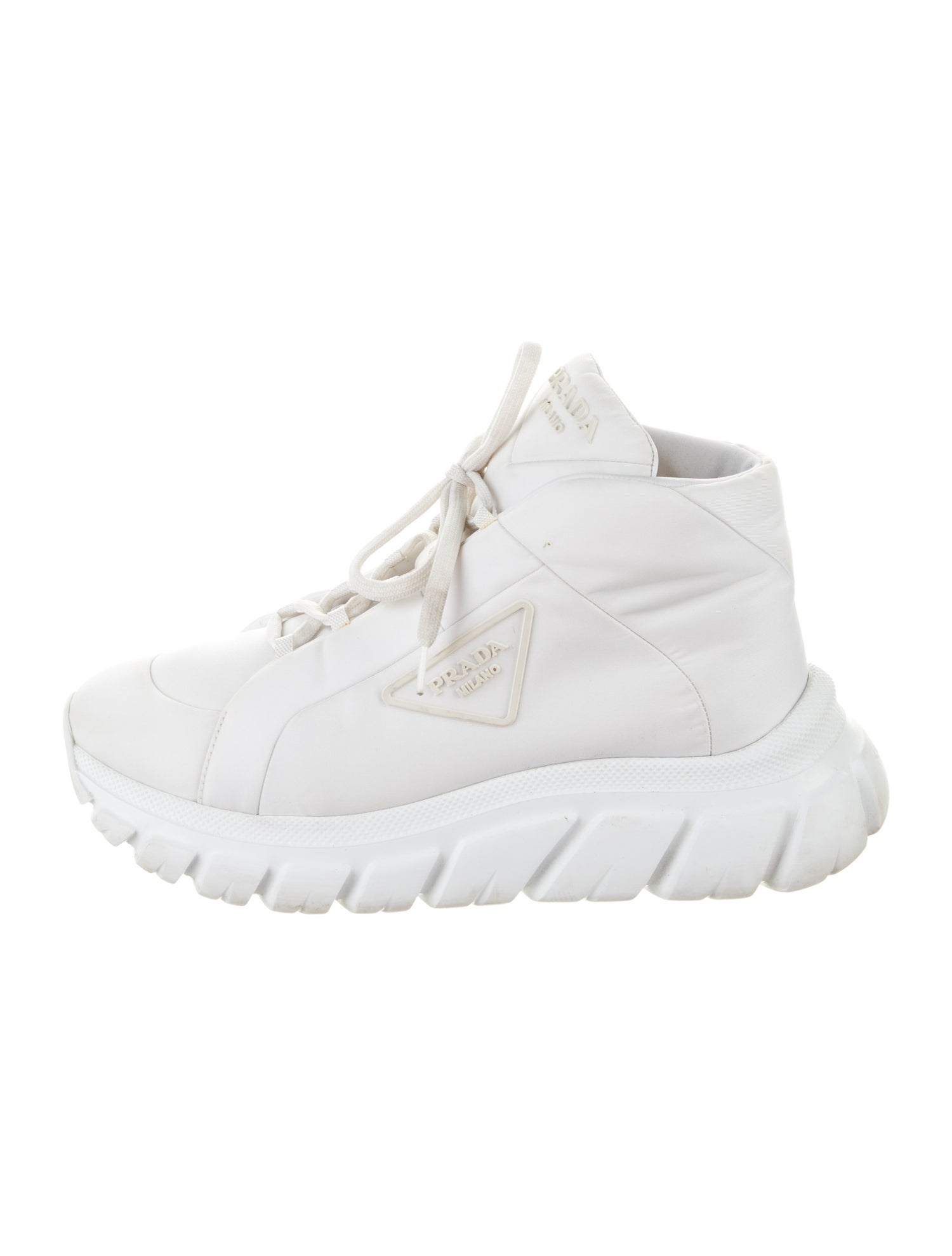 Prada Nylon Athletic Sneakers