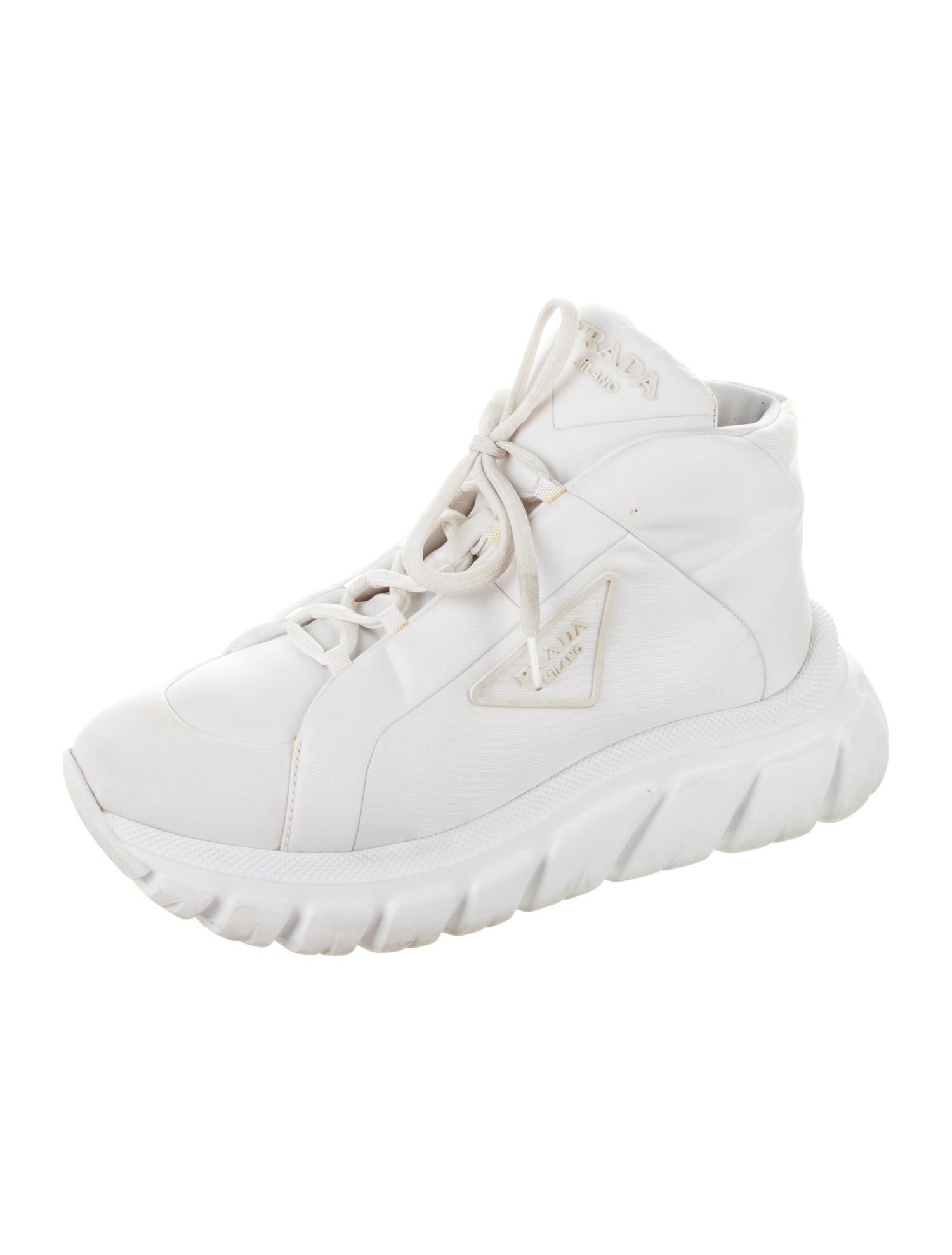 Prada Nylon Athletic Sneakers