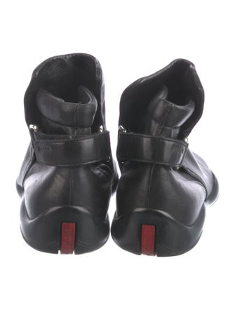 Prada Sport Leather Boots