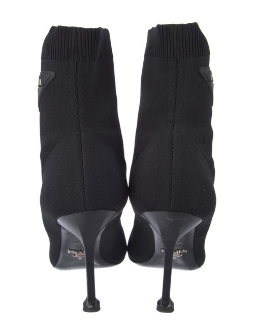 Prada Graphic Print Sock Boots
