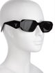 Prada Square Tinted Sunglasses