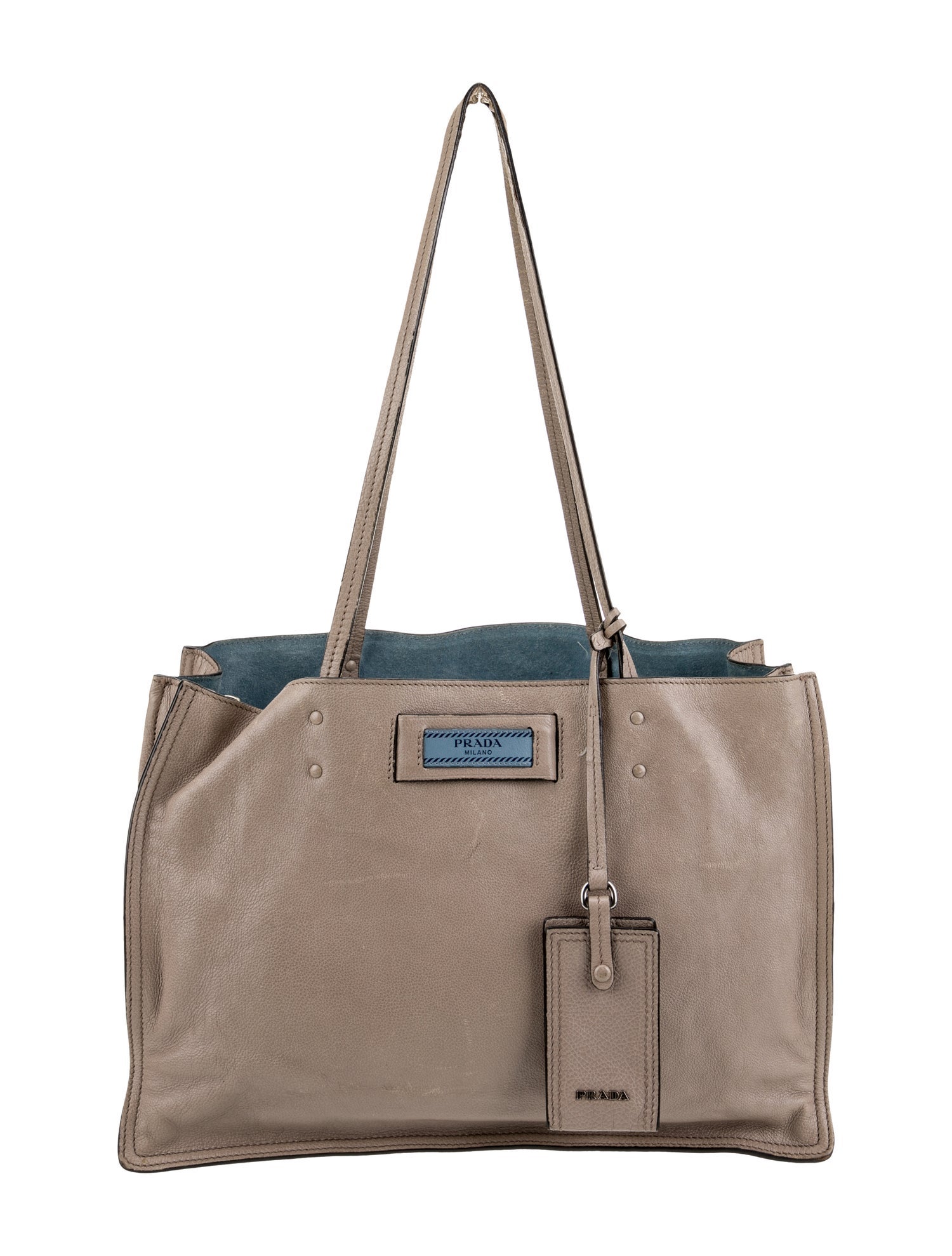 Prada Glace Calf Leather Etiquette