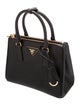 Prada Saffiano Leather Galleria Double Zip Mini