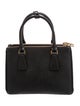 Prada Saffiano Leather Galleria Double Zip Mini