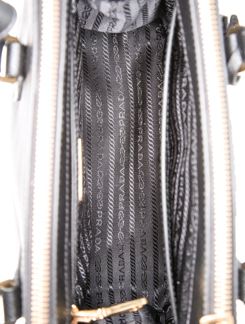 Prada Saffiano Leather Galleria Double Zip Mini