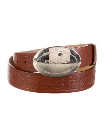 Prada Leather Belt Kit